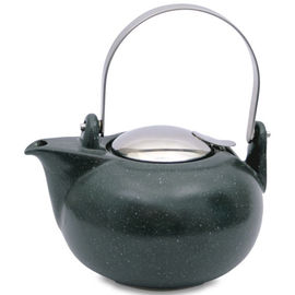 Чайник Cristel JUMBO, цвет черный, фарфор, 0,8л