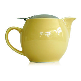 Чайник Cristel&Zero Japan, цвет светло-желтый, фарфор, 0,45л