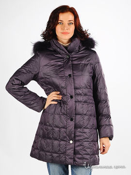 Пальто FRANCO VELLO&INVOLO женское, цвет фиолетовый