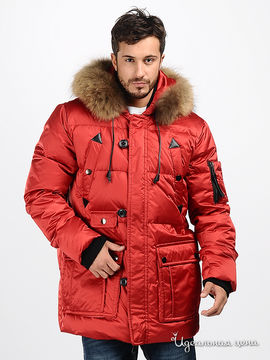 Куртка FRANCO VELLO&INVOLO мужская, цвет красный