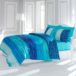 Комплект постельного белья Issimo "AQUA", цвет синий / голубой, семейный