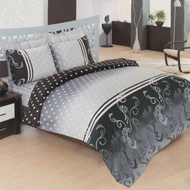 Комплект постельного белья Issimo BUSE, цвет черно-серебристый, 1,5 спальный