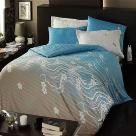 Комплект постельного белья Issimo "CEMRE", цвет кремово-голубой, 1,5 спальный