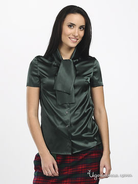 Блуза Royal Box женская, цвет темно-зеленый