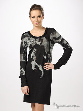 Платье Aftershock женское, цвет черно-серый