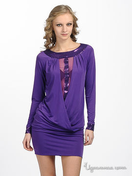 Платье Argent женское, цвет фиолетовый