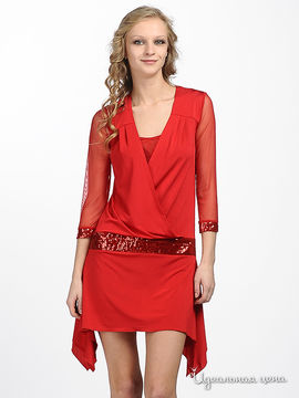 Платье Argent женское, цвет красный