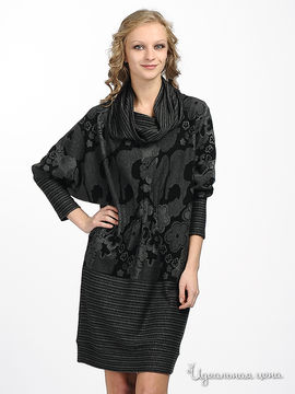 Платье Argent женское, цвет темно-серый