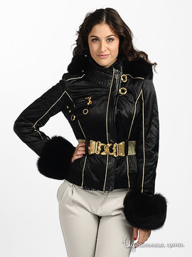 Куртка Gizia&Balizza женская, цвет черный