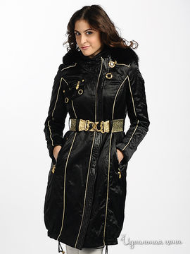 Пальто Gizia&Balizza женское, цвет черный
