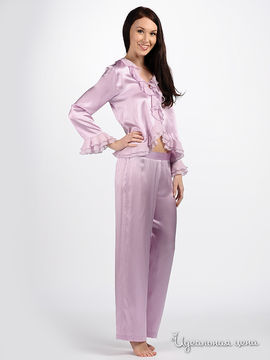 Пижама Charoi CHANEL женская, цвет лиловый