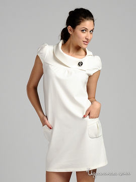Платье Scapa&Mariline женское, цвет белый