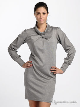 Платье Scapa женское, цвет серый / принт полоска