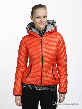 Куртка пуховая Snowimage женская, цвет оранжевый