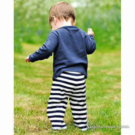 Брюки Bamboo baby для ребенка, цвет темно-синий / белый