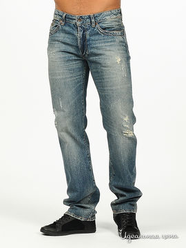 Брюки джинсовые Marlboro Classics мужские, цвет синий