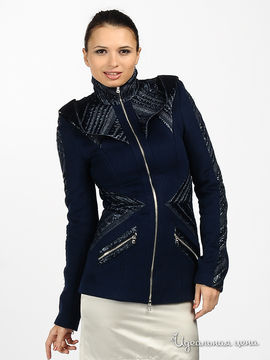 Куртка Maria Rybalchenko женская, цвет темно-синий