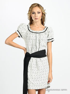 Платье Maria Rybalchenko женское, цвет белый / черный