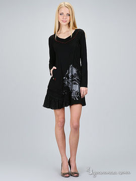 Платье XcluSive&Soho женское, цвет черный
