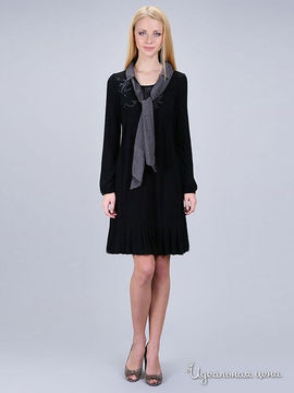 Платье P&M женское, цвет черный