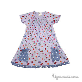 Платье Frugi для девочки, цвет лавандовый