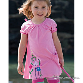 Платье Frugi для девочки, цвет розовый