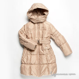 Пальто Snowimage для девочки, цвет бежевый