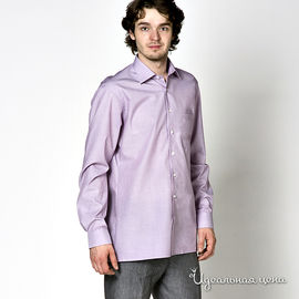 Рубашка Olimp мужская, цвет светло-фиолетовый