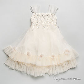 Платье VIDay Collection для девочки, цвет белый