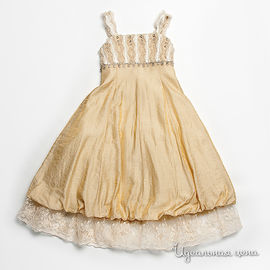 Платье VIDay Collection для девочки, цвет серо-желтый