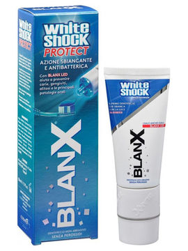 Зубная паста отбеливающая с Led активатором Blanx White Shock Protect + Led Active, 50 мл, Blanx