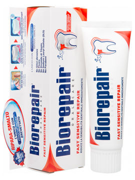 Зубная паста для чувствительных зубов Fast Sensitive Repair, 75 мл, BioRepair