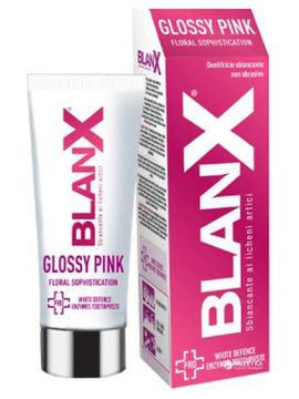 Зубная паста глянцевый эффект BlanX Pro Glossy Pink, 75 мл, Blanx
