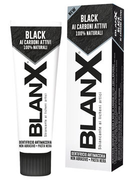 Зубная паста с углем BlanX Black Charcoal, 75 мл, Blanx