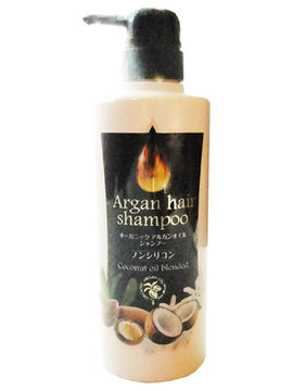Шампунь для волос без силикона с аргановым маслом Organic Argan oil, 450 мл, KUROBARA