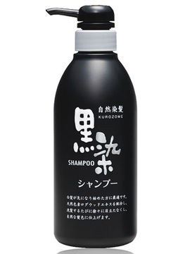 Шампунь-тонер для придания естественного цвета седым волосам Kurozome, 500 мл, KUROBARA