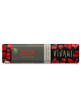 Темный шоколад с вишней, 35 г, Vivavi