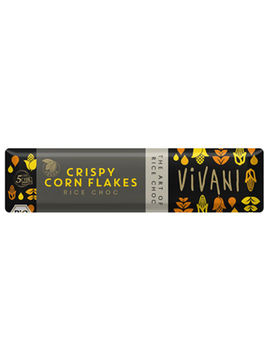 Шоколад с хрустящими кукурузными хлопьями, 35 г, Vivavi