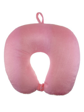 Подушка для шеи "ПУТНИК" Ruges, цвет розовый