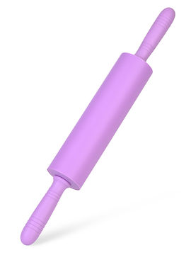 Скалка для теста «МОЛЛИ» Ruges, цвет фиолетовый