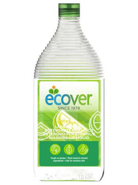 Жидкость для мытья посуды с лимоном и алоэ-вера экологическая, 0,45 л, Ecover