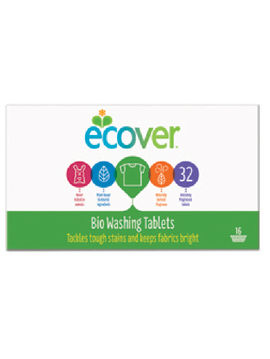 Таблетки для стирки экологические, 32 шт, 960 г, Ecover