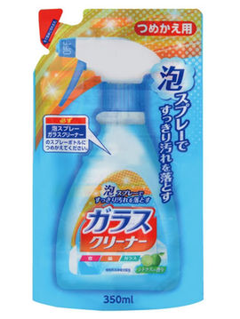 Спрей-пена для мытья стекол, запасной блок, 350 мл, Nihon Detergent