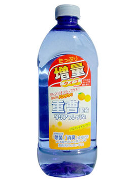 Средство для мытья посуды концентрированное, овощей и фруктов с ароматом апельсина с апельсиновым маслом, 450 мл, Mitsuei