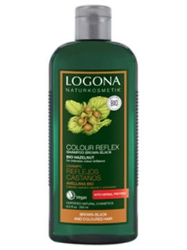 Шампунь для темных волос с Лесным орехом Color Care, 250 мл, Logona