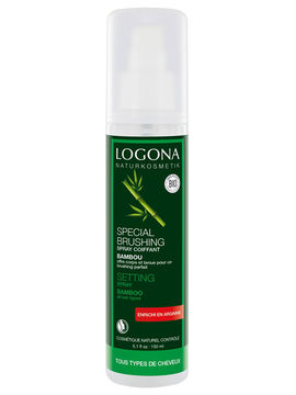 Cпрей для укладки волос натуральный с Экстрактом бамбука, 150 мл, Logona