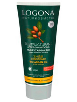 Кондиционер для блеска волос с Био-аргановым маслом, 200 мл, Logona
