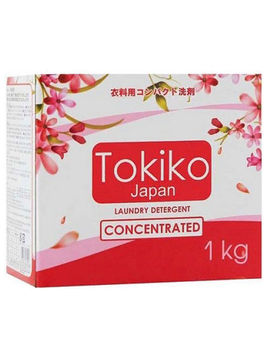 Порошок стиральный для белья, концентрат, с цветочным ароматом, 1 кг, TOKIKO