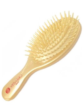 Щетка массажная для увлажнения и придания блеска волосам с растительными компонентами, VESS
