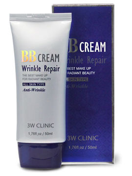 ВВ-крем для лица восстанавливающий антивозрастной BB Cream Wrinkle Repair, 50 мл, 3W Clinic